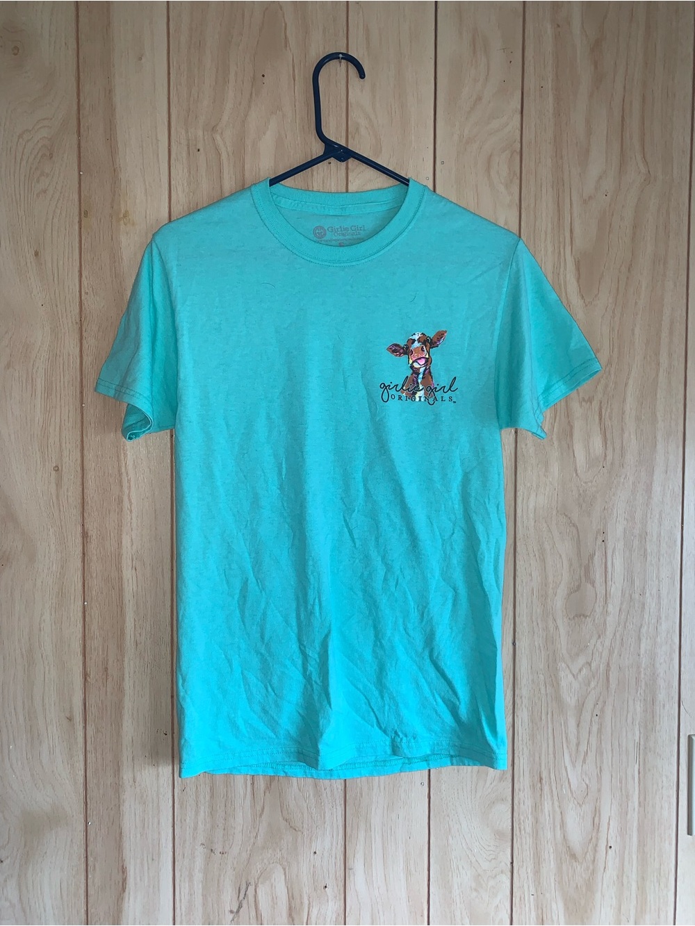 Girlie Girl Originals Teal Short-Sleeve Graphic Tee